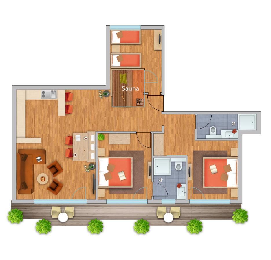 Apartament Residenz Fliana Deluxe Mathon Zewnętrze zdjęcie