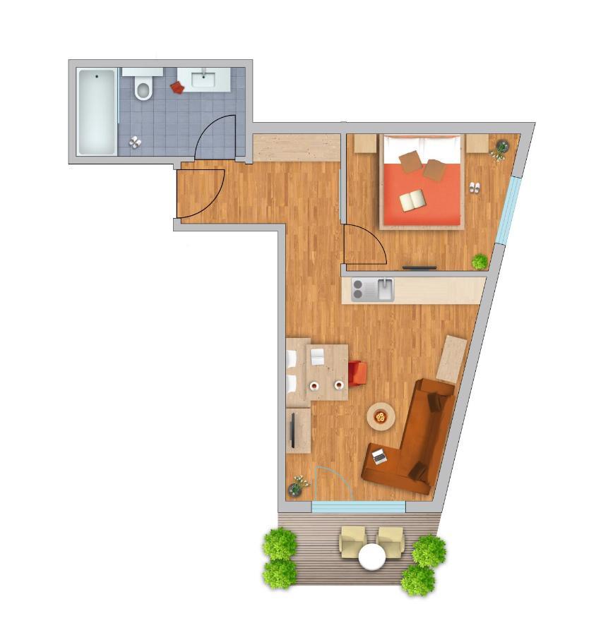 Apartament Residenz Fliana Deluxe Mathon Zewnętrze zdjęcie